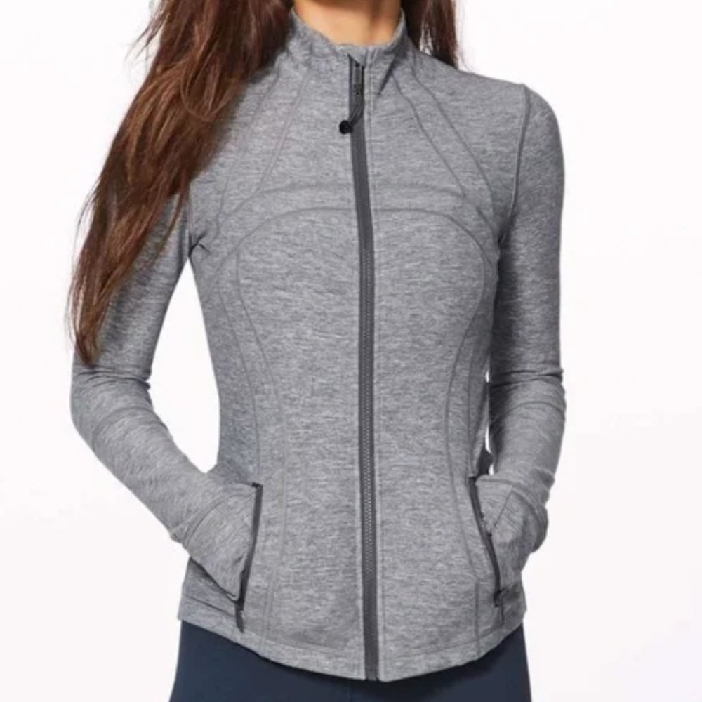 Lulu Lemon Grey Jacket